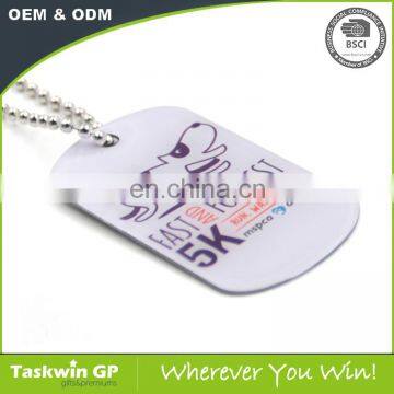 Custom Cheap Blank Engraved Heart Printing Metal Dog Tag photo-3