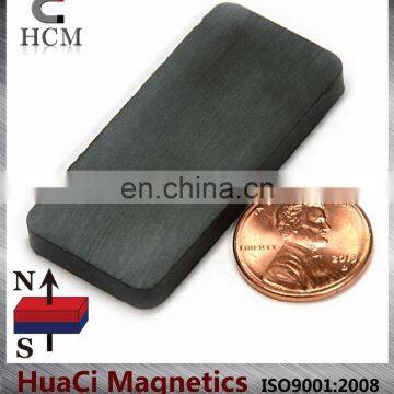 Ceramic Therapy Magnets C8 15/8"X7/8"X3/16" Hard Ferrite Magnet Block