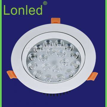 Lonled Anti Dazzle LED Spotlight Aluminum Case High Power 3-18W Isolated Driver photo-4