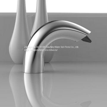 Countertop Hands Free Liquid Soap Dispenser Convenien 200ml Stainless Steel