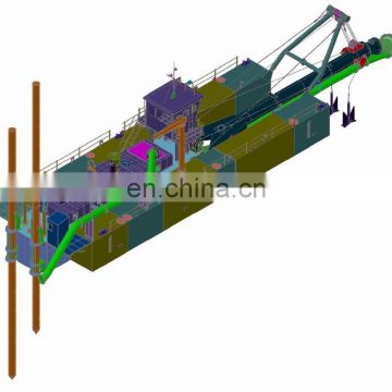 3500m3 River Sand Dredger Equipment Low Price