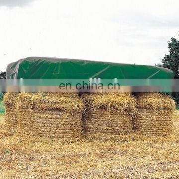 Spuer quality woven hdpe rainproof tarpaulin,waterproof plastic sheet for hay bale cover