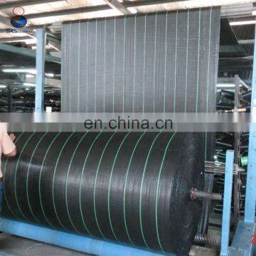 China factory manufacture 15ft*300ft black large plastic weed mat / ground cover