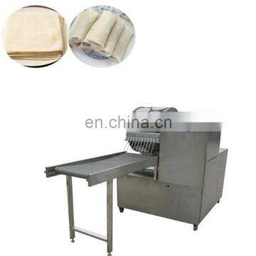 Factory price spring roll sheet making machine/electric heating samosa wrapper machine