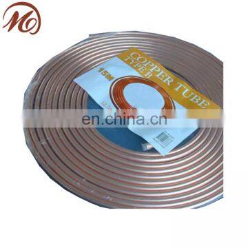 High purity copper tube coil