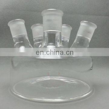 25ml-500ml Standard Quartz five mouth electrolytic tank