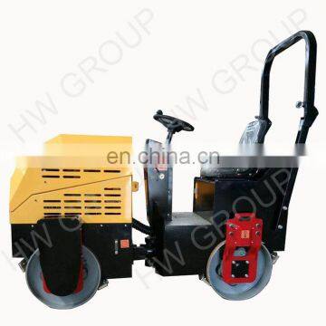 double drive road roller hydraulic/diesel double drum asphalt compactor