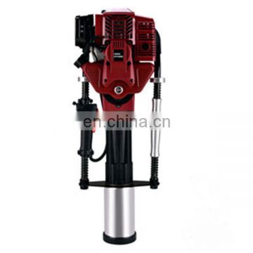 Best Selling Handheld Petrol Powered Gasoline Piling Machine Fence Post Pile Driver