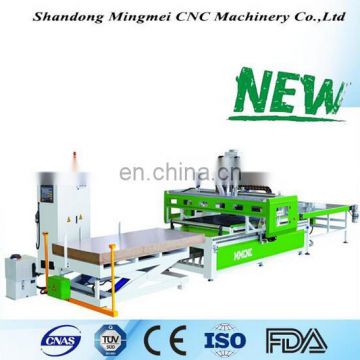 Table moving automatic loading and unloading cnc router for wooden door design cnc router For Kitchen Cabinet Door