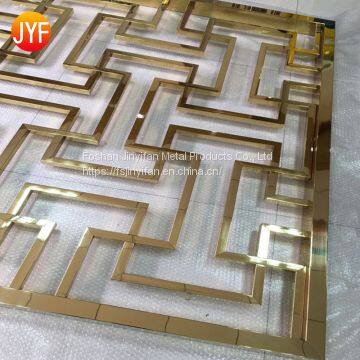 Factory price laser cut decorative stainless steel metal screens wall panels