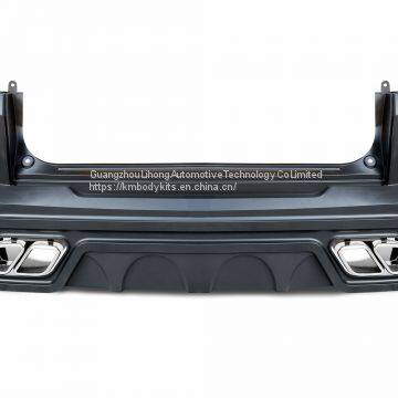 Km body kit for New style 2014-up Rangerover sport PP material body kit Mansory rear bumper