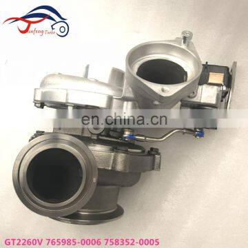 GTB2260V Turbo 765985-5010S 7796313G07 M57306D3 Engine v8 Turbocharger for BMW X5 3.0D