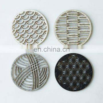 Wholesale Factory Customized Tea Coffee Cup Round Felt Coaster photo-4