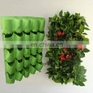High Quality Felt Vertical Wall Garden Planter Hanging Growing Bag for Plants photo-7