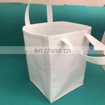 White Square Felt Grow Bag for Plant Pot photo-6