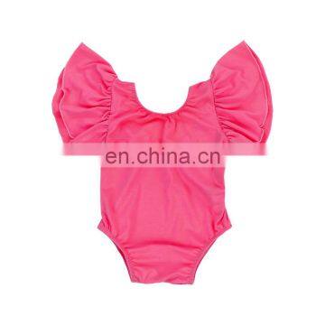 Baby Backless Leotards Infant Bodysuit Girl Bubble Romper