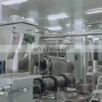 High capacity automatic floating fish feed making machine extruder production line