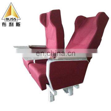 Long seat Train seat Fabric safe and comfort Three seater Curve design