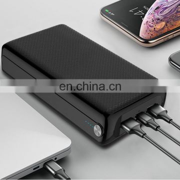 Wholesale hot products portable mini slim dual input charger 30000mah power bank