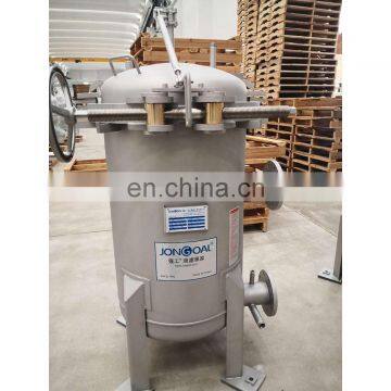 Stainless steel bag filter for chemical food industry juice water filtration housing