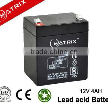 lead acid Sealed Storage Battery 12V 4Ah