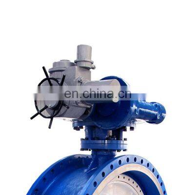 Bundor 2021awwa pn 16 Electric Triple Eccentric Butterfly Valve photo-3