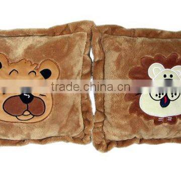High quality soft animals plush cushions