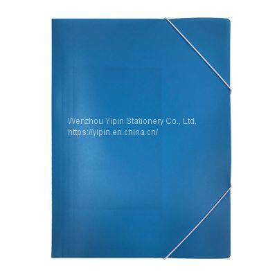 PP 3 Flap Folder, Elastic Folder for Office for School, Statioinery photo-3
