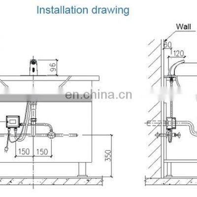 2021 Европейский электрический сенсорный кран водопада из высококачественного латунного сплава для холодной воды photo-4