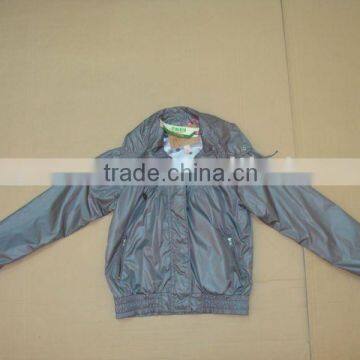 ladies fashion shiny windbreaker jackets