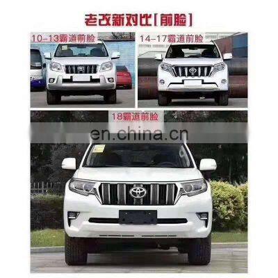 Facelift Body Kits for Toyota Prado Old to New 2018 Bumper Lights Car Body Parts Upgraded photo-3