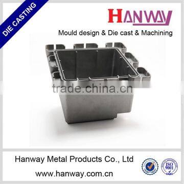 CNC machining black anodizing aluminum die casting led housing