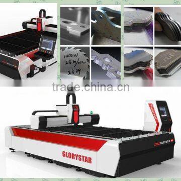 GS-3015 1KW ROFIN metal laser cutting machine price for advertising industry