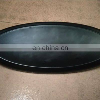 Plastic Custom Pink Black Leaf Color 227X90mm 9 Inch Car Grill Emblem Badge photo-3