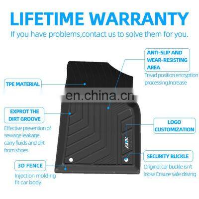 Heavy Duty Odorless Material Rubber Tpe Car Floor Mats For TOYOTA Avalon 2019 2020 photo-3