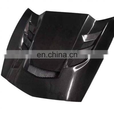 Corvette C7 Brilliant Quality New Carbon Fiber Bonnet Engine Hood For Chevrolet Corette C7