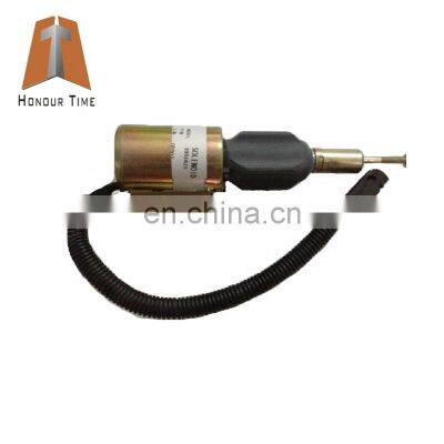 3991625 R225-7 24V Shutoff solenoid for excavator engine stop solenoid valve