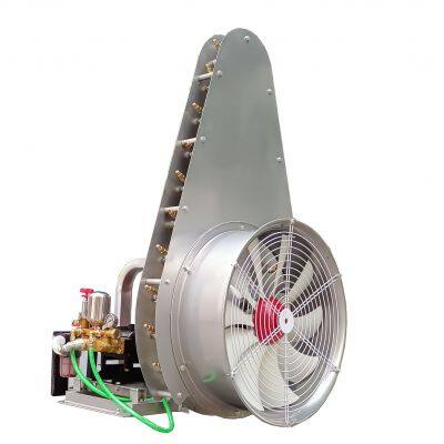 Mounted orchard air blast power sprayer