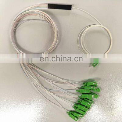1/2*16 Fiber Optic Mini Module Blockness Type PLC Optical Splitter 0.9mm SC/LC UPC/APC Connector Singlemode PLC Splitter photo-4