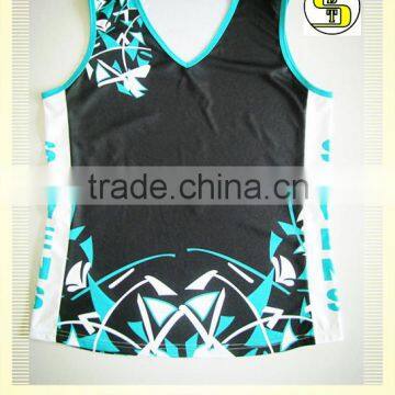 Latest cheap dye sublimation printing basketball singlet