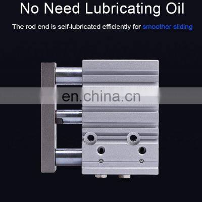 MGPM Three Shaft Pneumatic Guide Cylinder With Two Guide Rod
