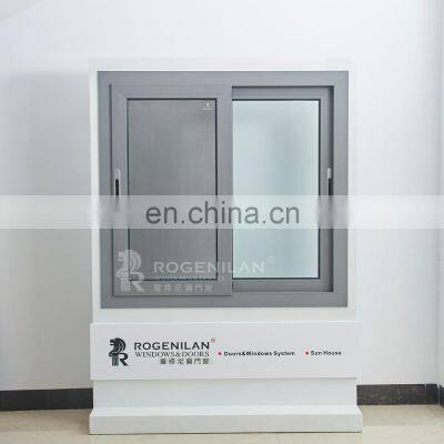 Soundproof Interior Aluminum Double Glazed Sliding Window Australian Standard Aluminum Windows photo-3