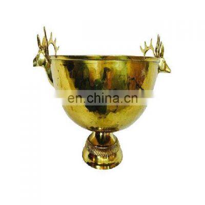 gold plated wine bucket