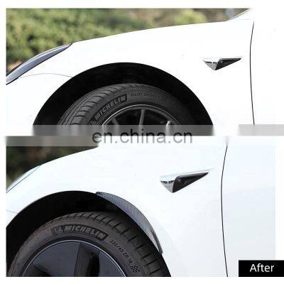 High Toughness Attachment Parts Car Front Fenders Inner Fender For Tesla Model 3 Invisible Mud Guard