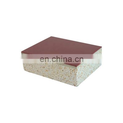 150mm Manufacture Transport Partition Wall Building Fireproof Insulation Fabrica 50mm TPS Cement Composite Sandwich Panels