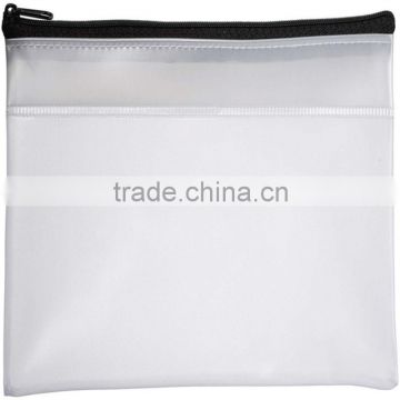 2014 best quality transparent pvc bag/cheap promotion clear vinyl pvc zipper bags