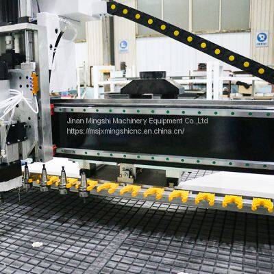 China 1325 2030 2040 1530 Wood Cabinet 3axis 4 Axis 3D Woodworking Machinery Engraving Machine Atc CNC Router With CE photo-2