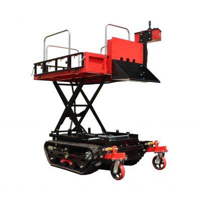 electric garden pedrail type fruit transporter