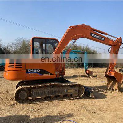 doosan construction machine , dh80 doosan excavator , Korea doosan excavator