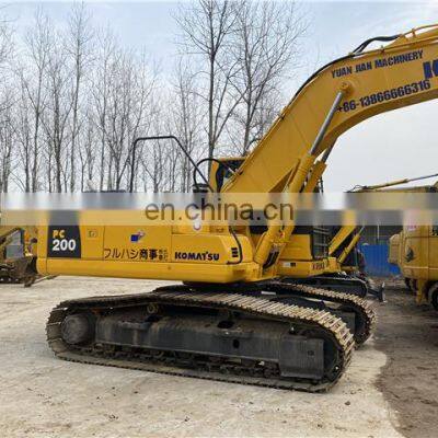 Japan original made used crawler hydraulic excavators komatsu pc200-8 pc200-8mo pc200-8n1 for sale